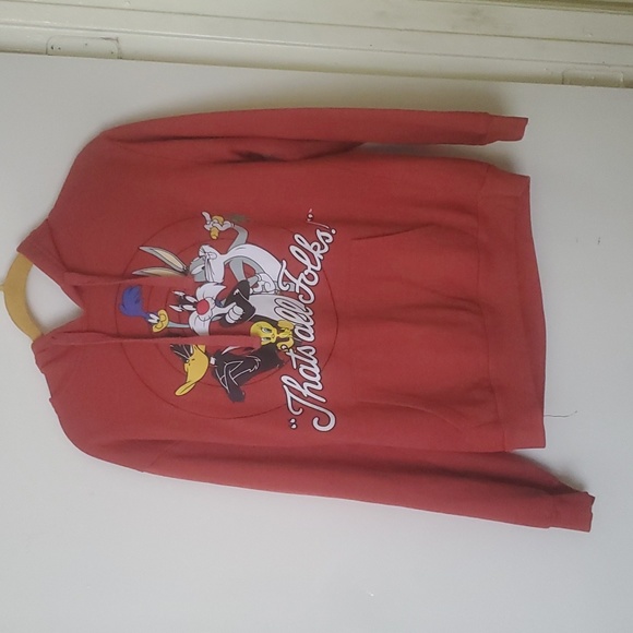 Looney Tunes Orange Hoodie. - Picture 9 of 11